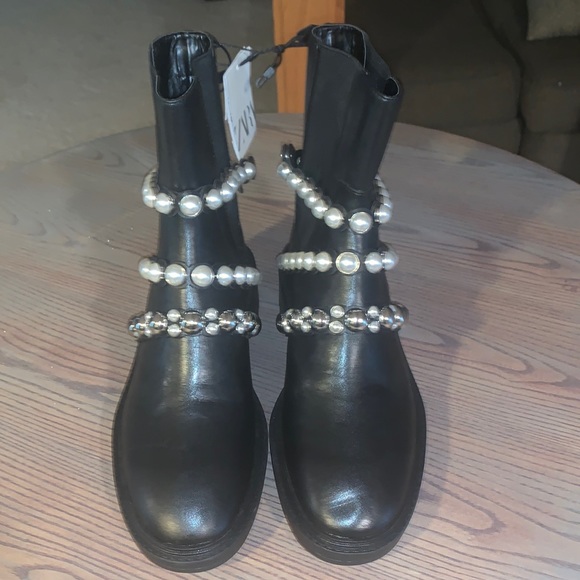 NWT Zara combat style boots - Picture 6 of 12